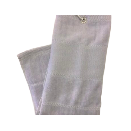 Plain Trifold Towel - Grey