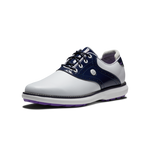 FootJoy Traditions SL White/Navy/Purple Ladies Shoe