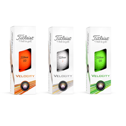 Titleist Velocity Golf Balls - Dozen