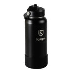 1L Stainless Steel Flask Straw Cap