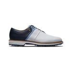 FootJoy Premiere Packard Golf Shoes - White/Blue/Navy