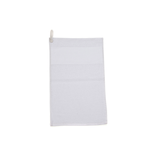 Plain Golf Towel - White