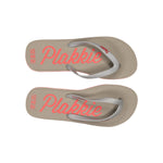 Plakkie Clifton (Grey and Red)