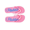 Plakkie Mabibi (Pink and Blue)