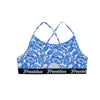 Cut Out Bralette | Soft Cotton | Blue Florals