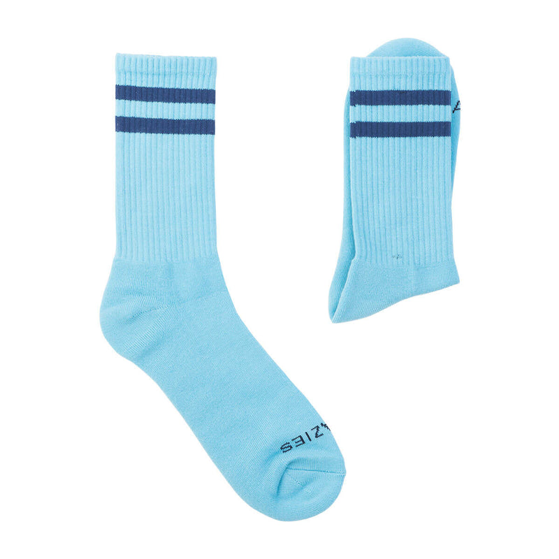 Socks - Baby Blue & Navy