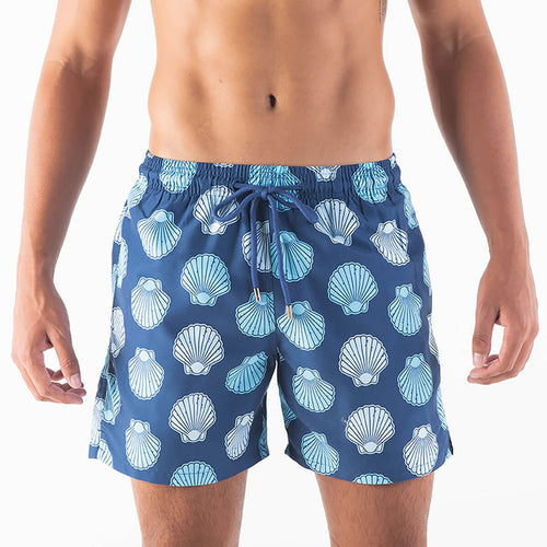 Swim Shorts - Clam Shells | Navy