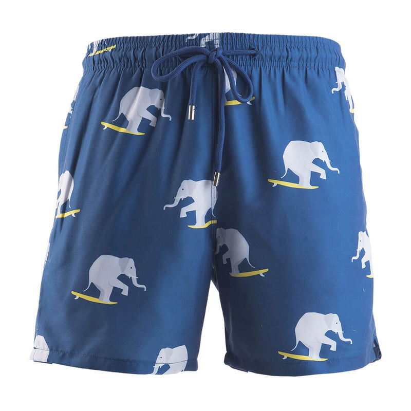 Swim Shorts - Surfing Elephants | Navy