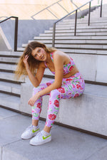 Grapefruit and Lime Leggings