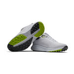 FJ Flex XP Golf Shoes - White/Grey/Green - SA GOLF ONLINE