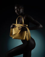 Mini Crossbody 'Ntombi' Tote | Gold