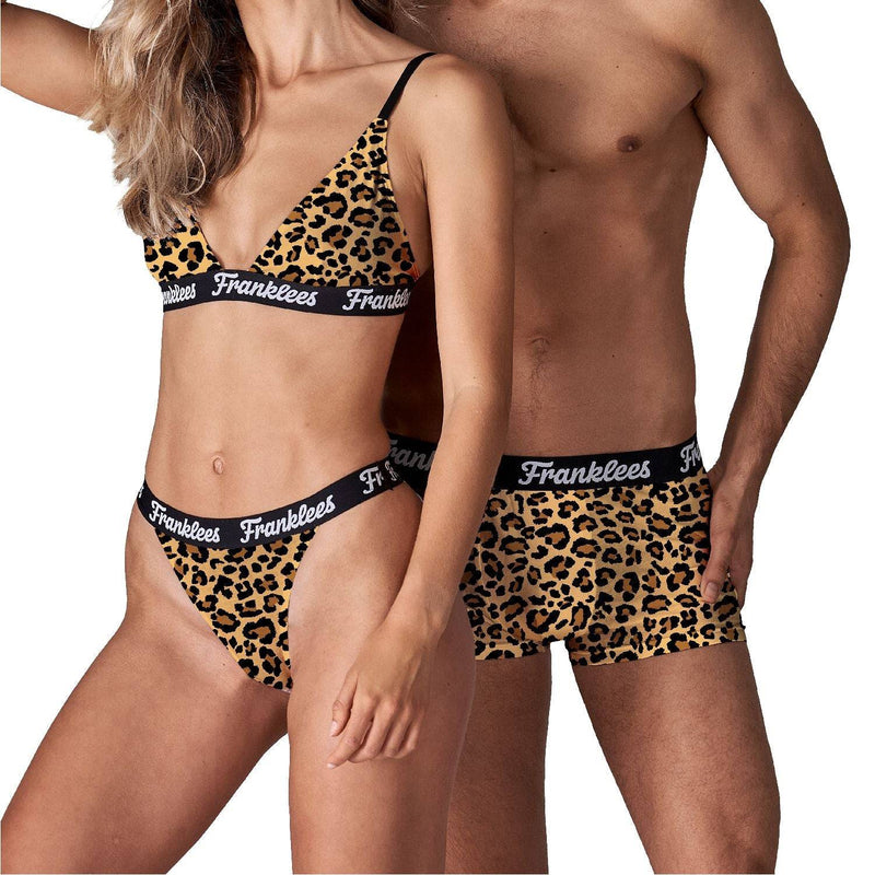 Shop Ladies Tanga - Leopard – Franklees Underwear UK – Live Shopping