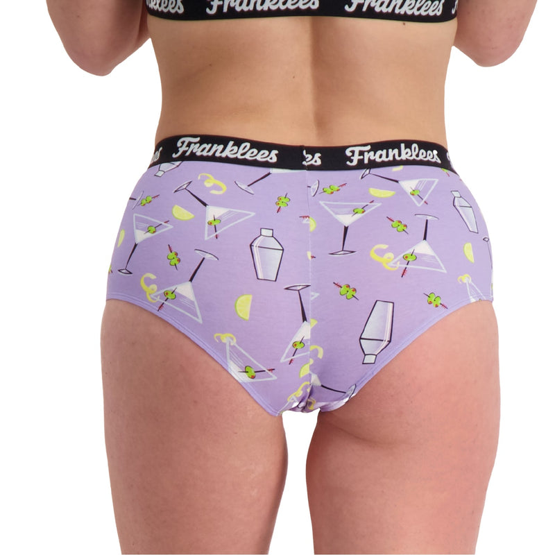 High Waisted Hipster | Soft Cotton | Martini