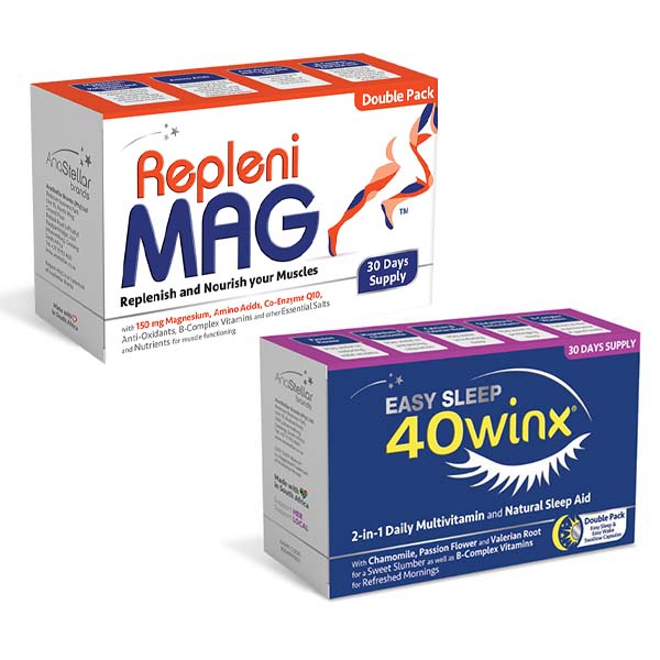 Repleni-MAG and Easy Sleep 40winx Combo Deal