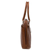 Mally 15 Inch Ladies Leather Laptop Bag | Toffee