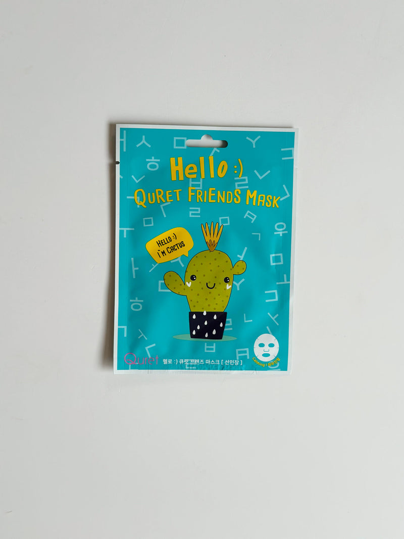 Body Product - FACE SHEET MASK - CACTUS