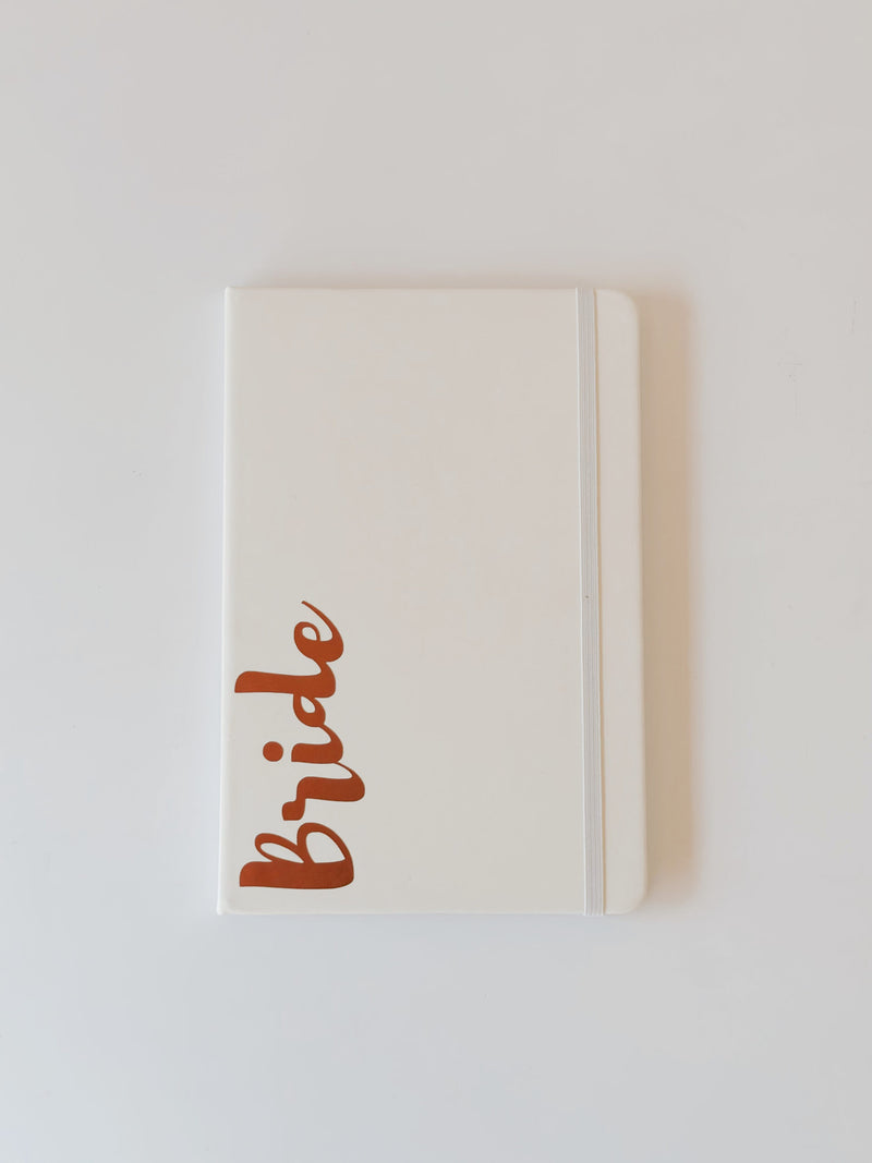 Stationery - Journal A5 - White (Bride)