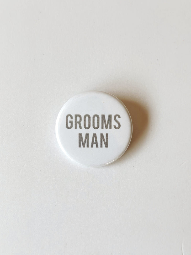 Badge - Groomsman